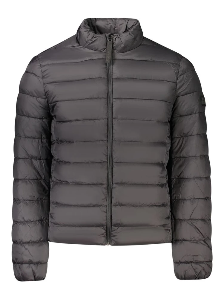 Black Polyamide Men's Jacket