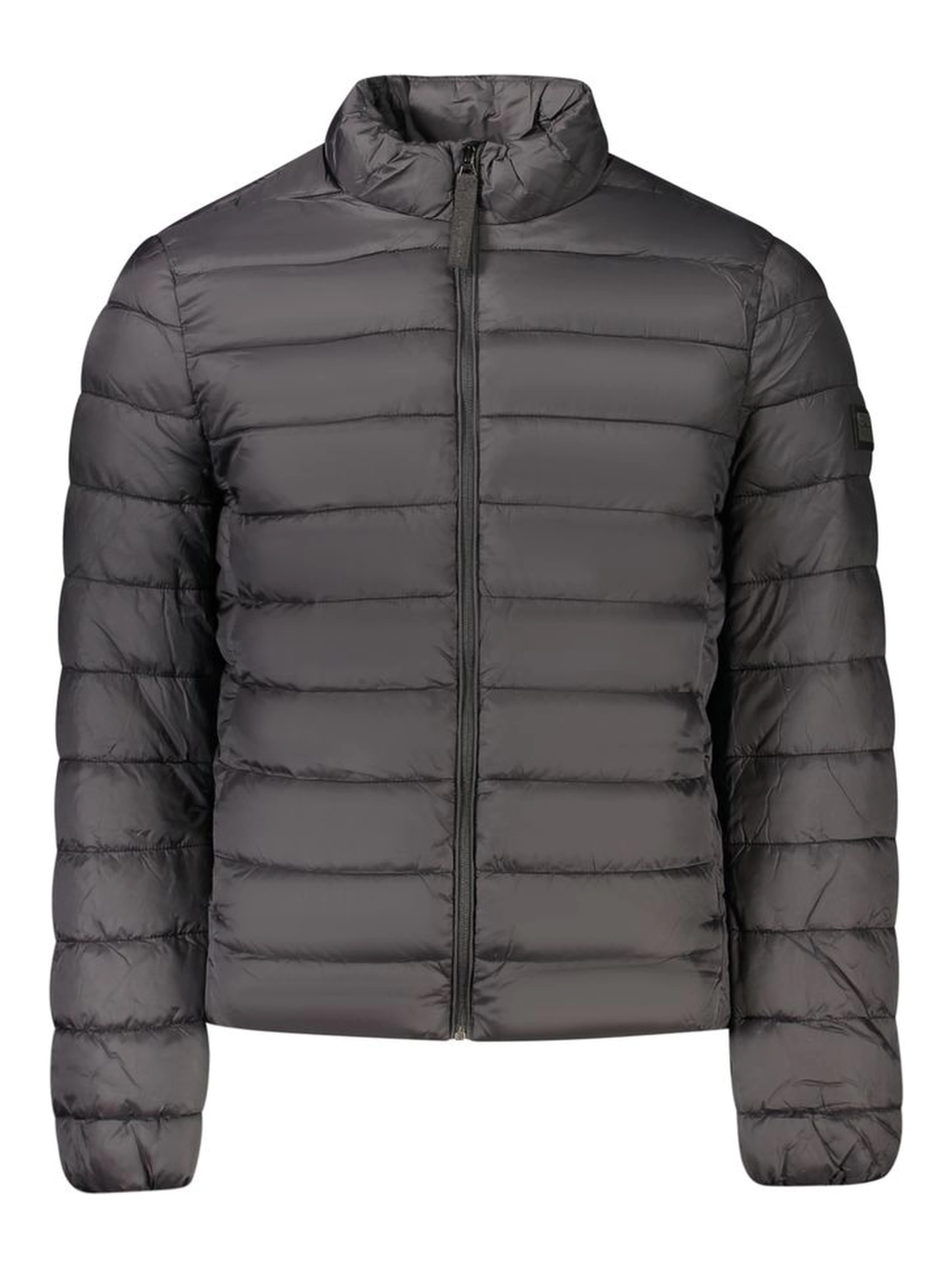 Black Polyamide Men's Jacket