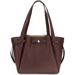 Bordeaux Leather Handbag