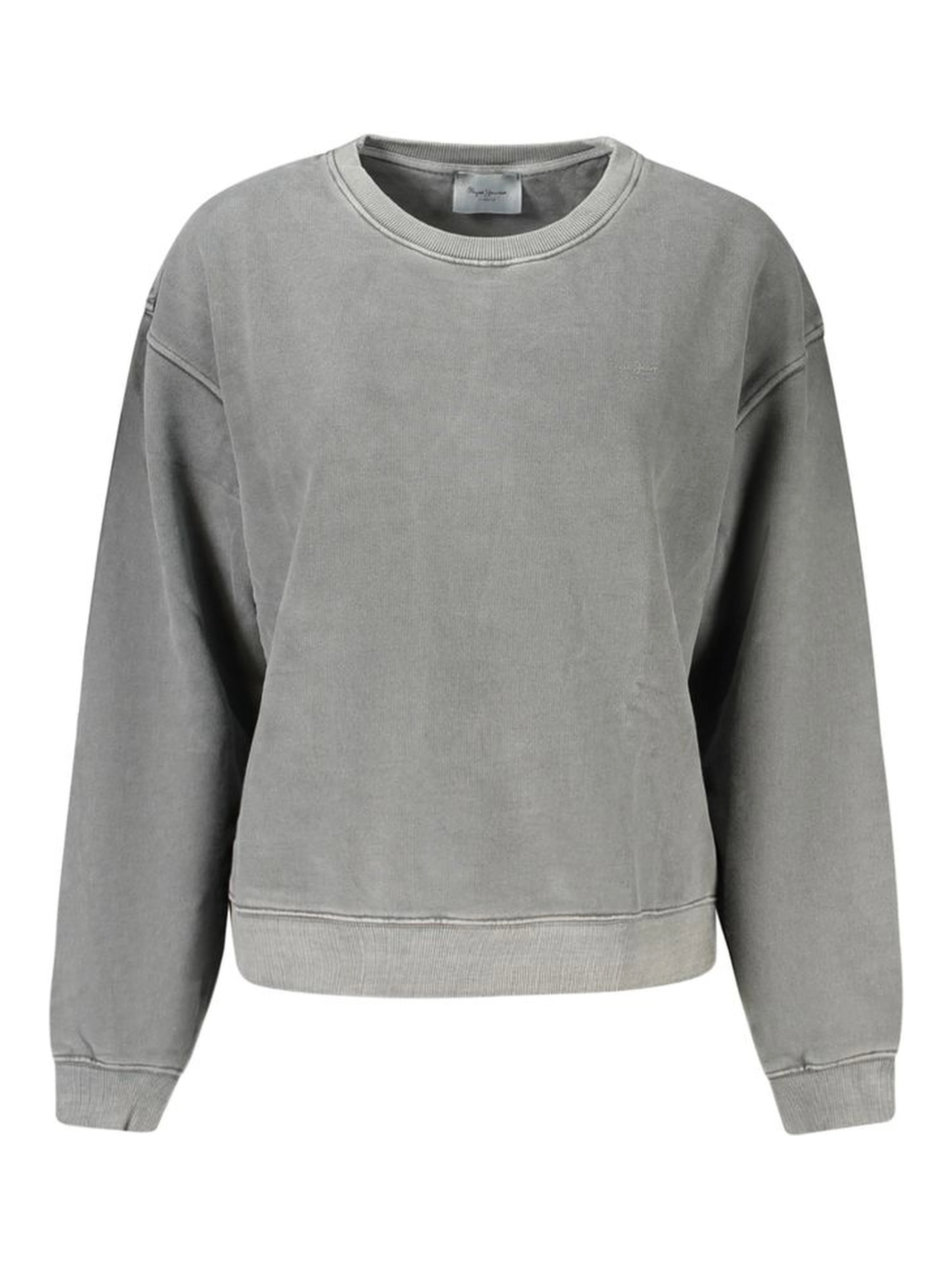 Black Cotton Women's Sweatshirt