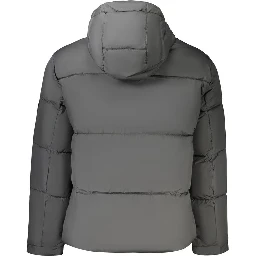 Nero Polyester Mens Jacket