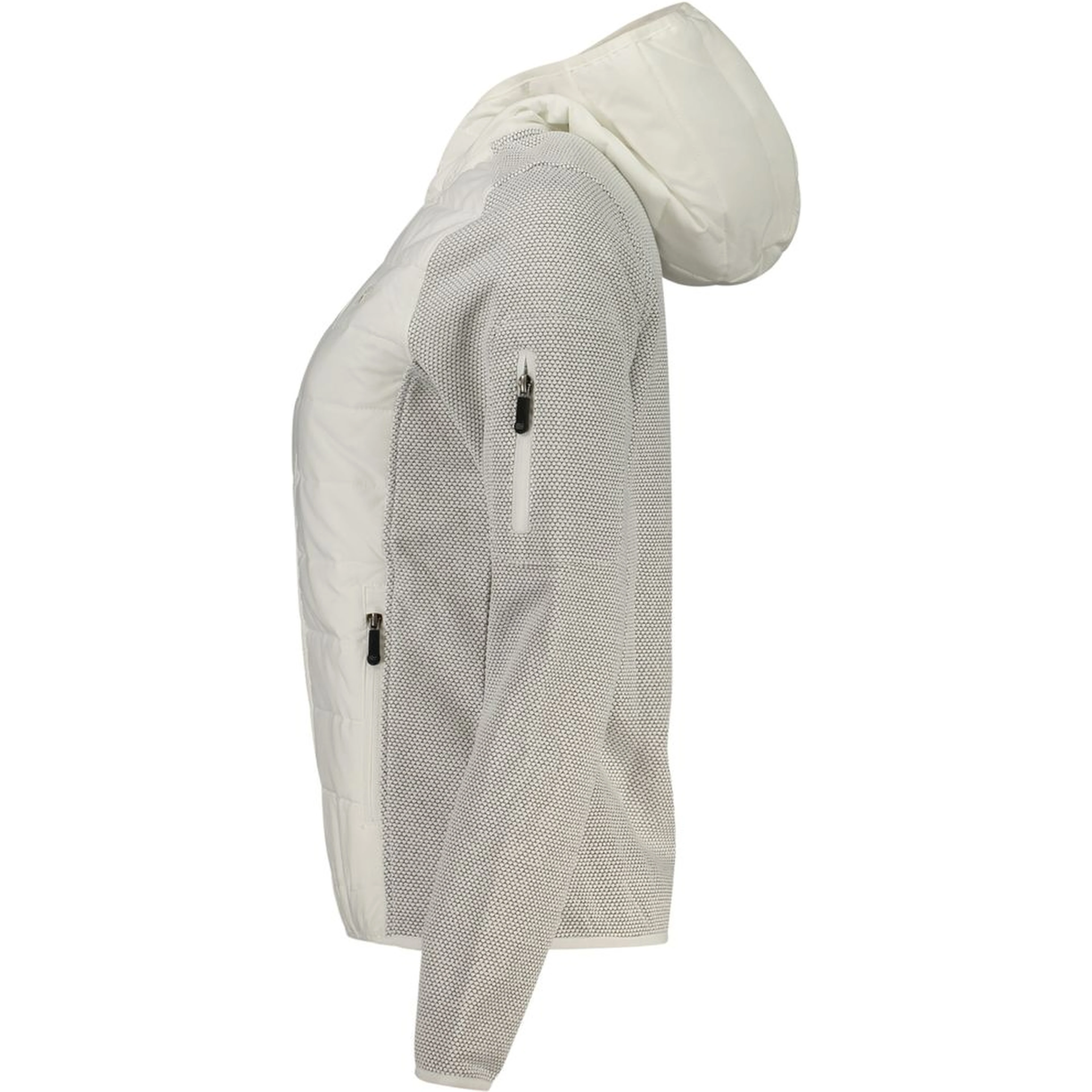 Bianco Polyester Women's Jacket