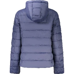 Blue Nylon Women's Jacket