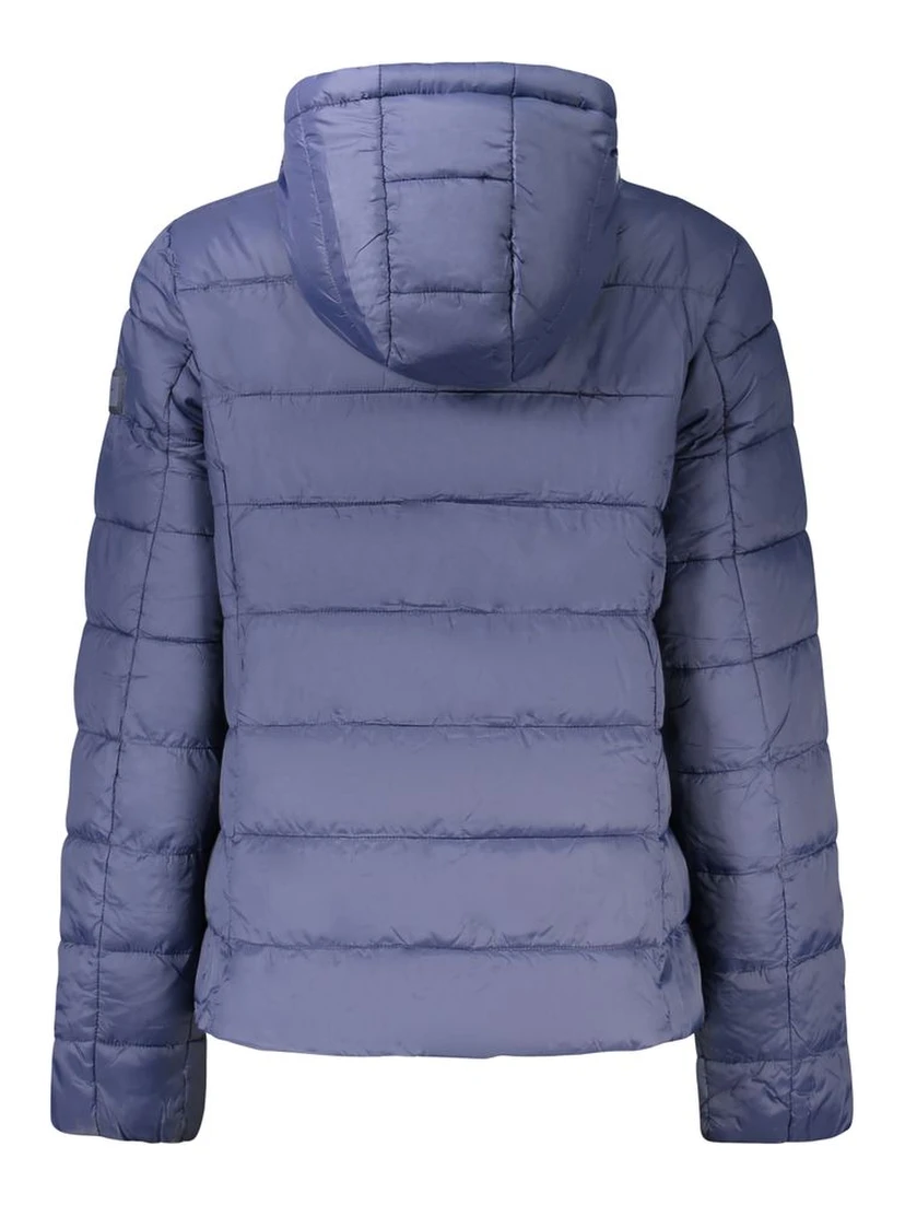 Blue Nylon Women's Jacket