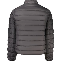 Black Polyamide Men's Jacket