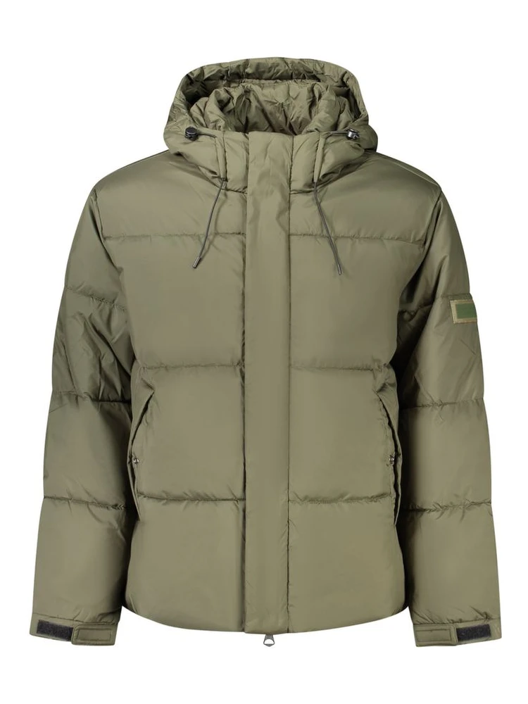 Verde Polyester Mens Jacket