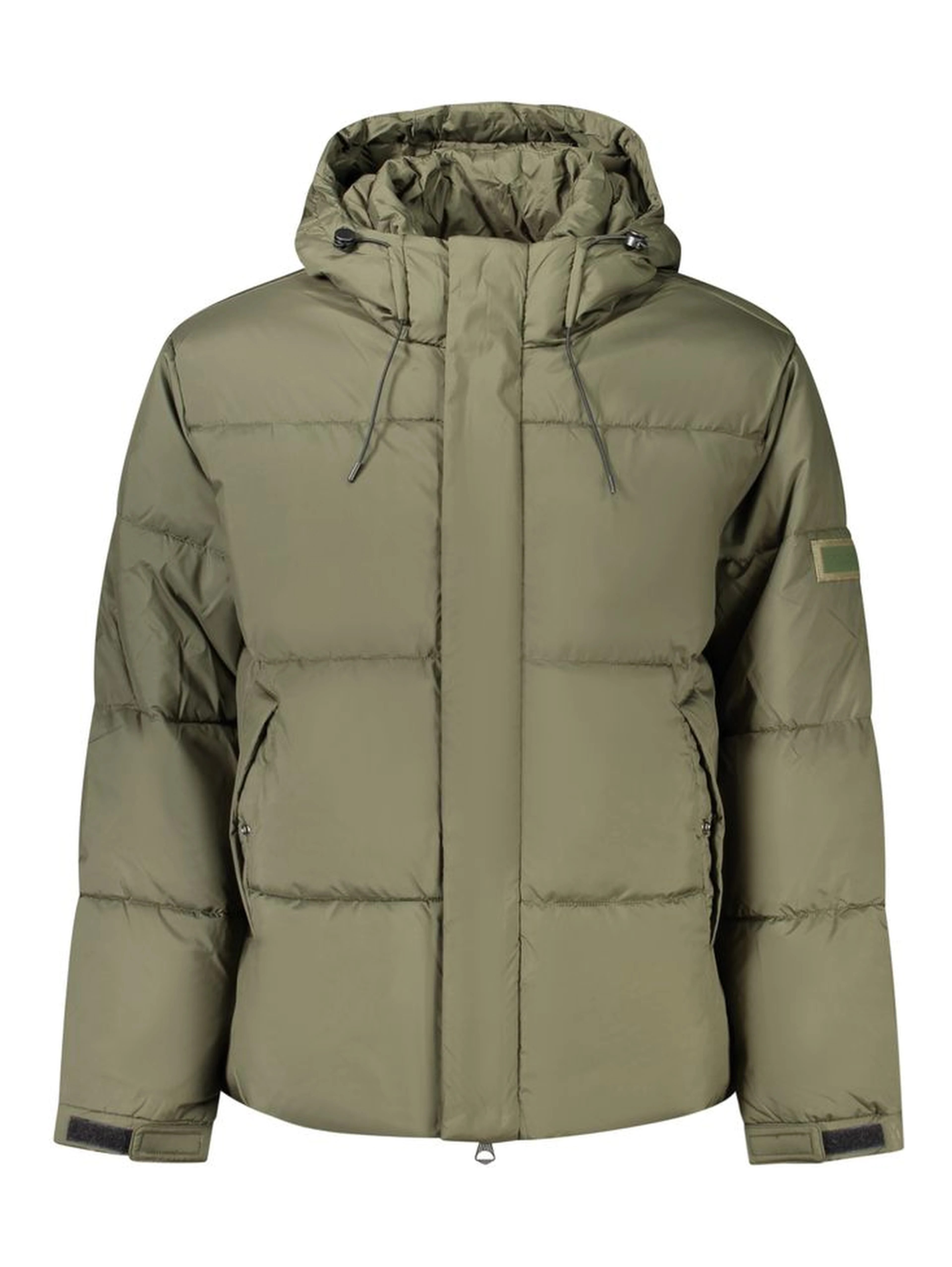 Verde Polyester Mens Jacket