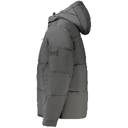 Nero Polyester Mens Jacket