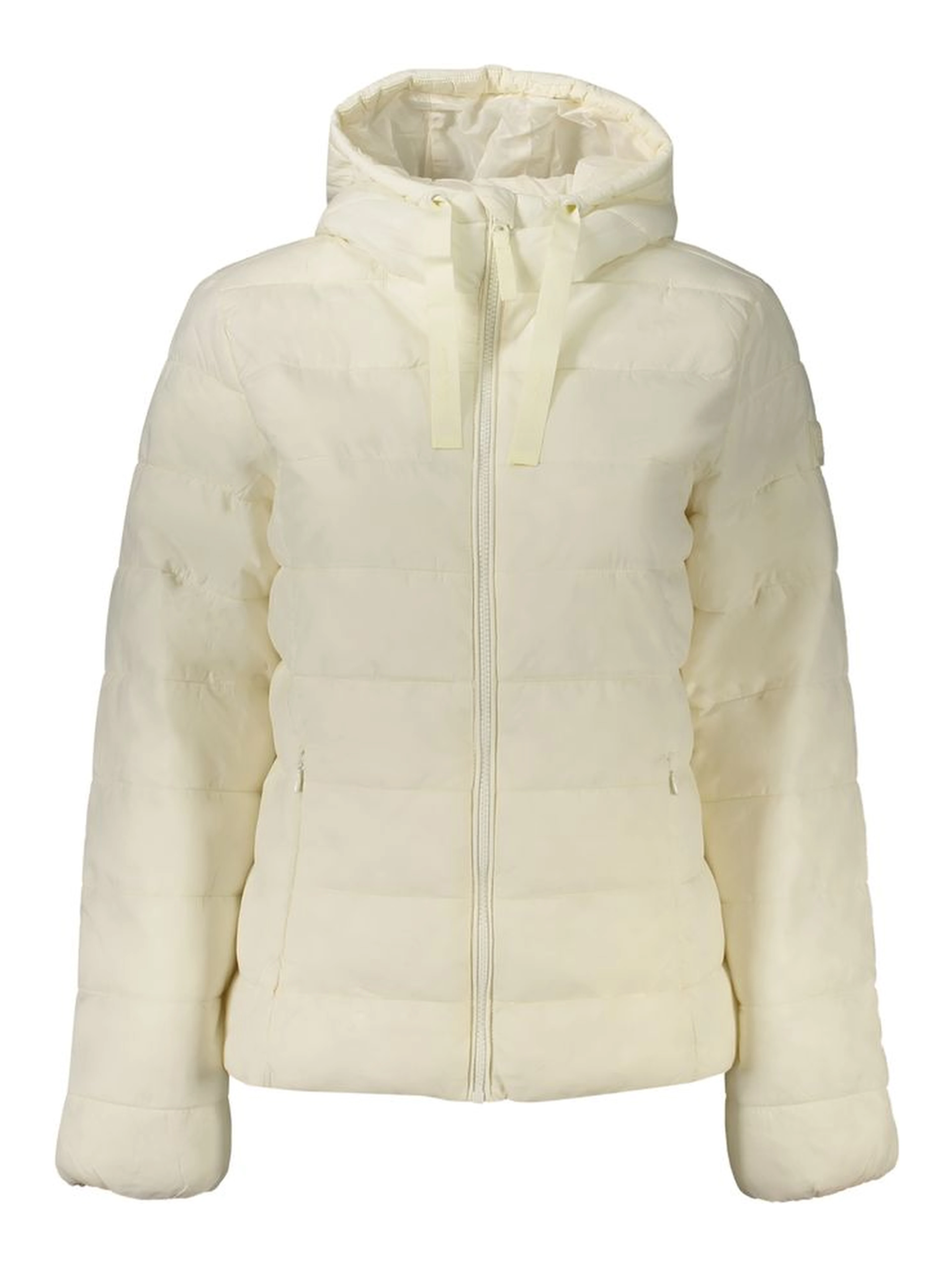White Nylon Women's Jacket