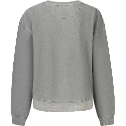 Black Cotton Women's Sweatshirt