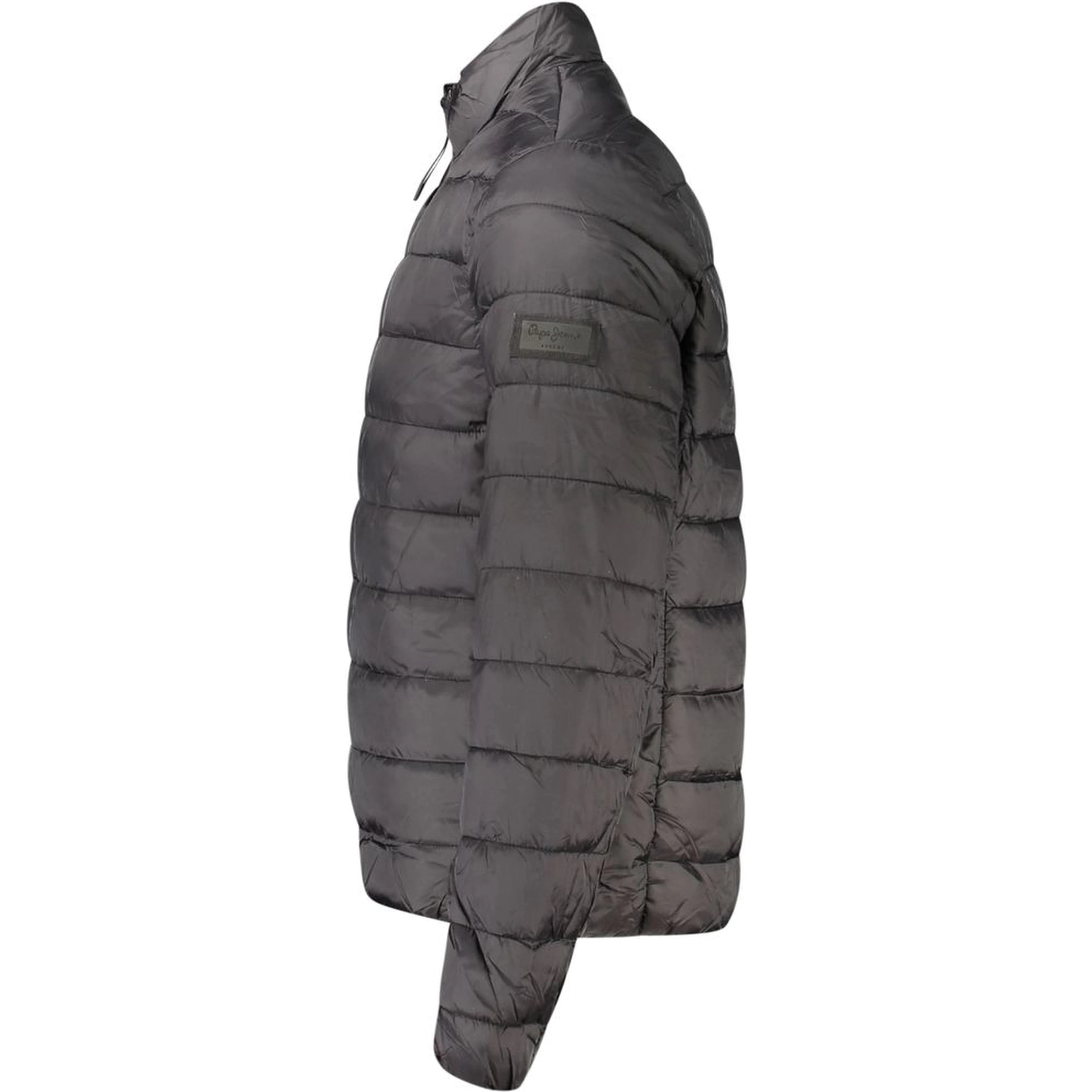 Black Polyamide Men's Jacket