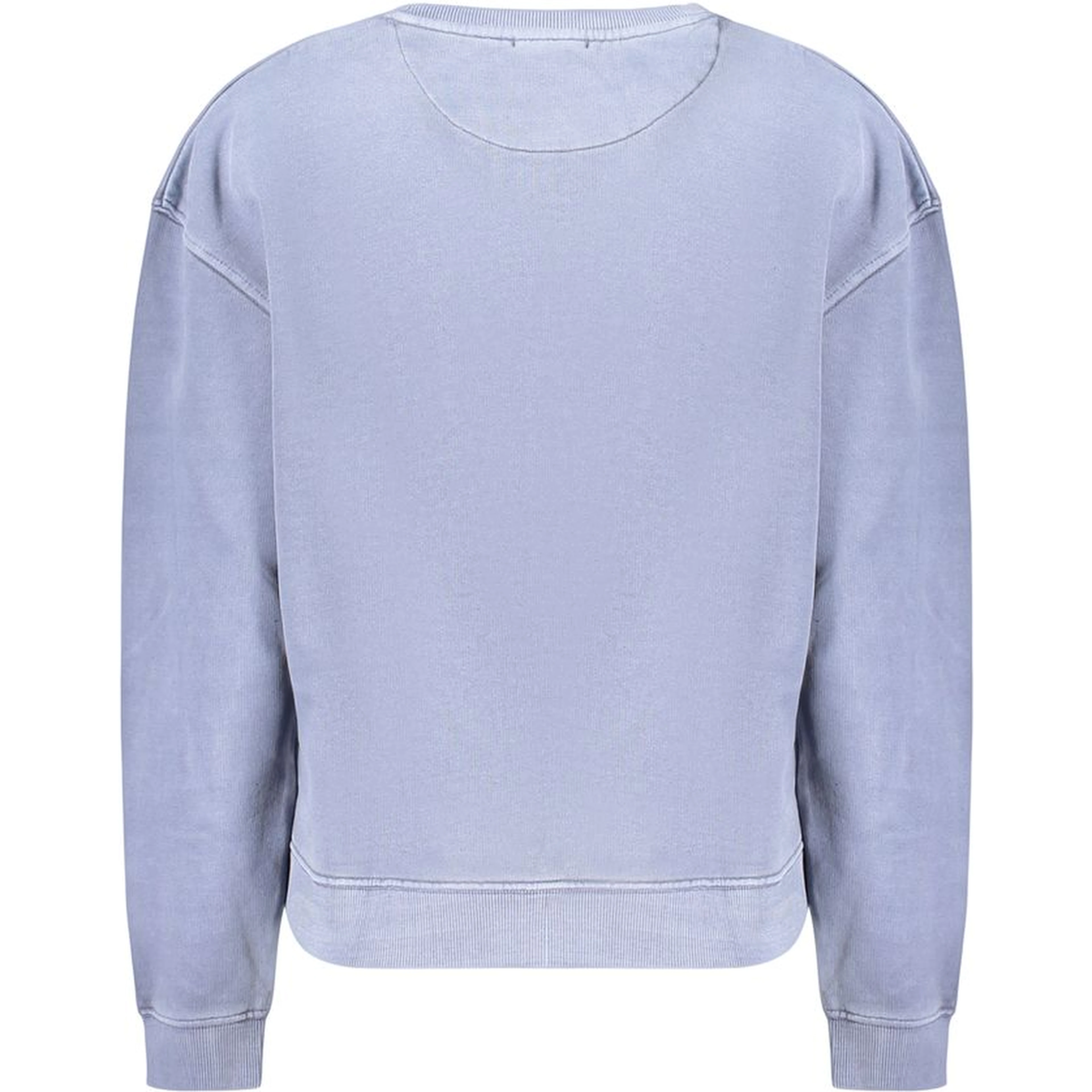 Blue Cotton Women's Sweatshirt