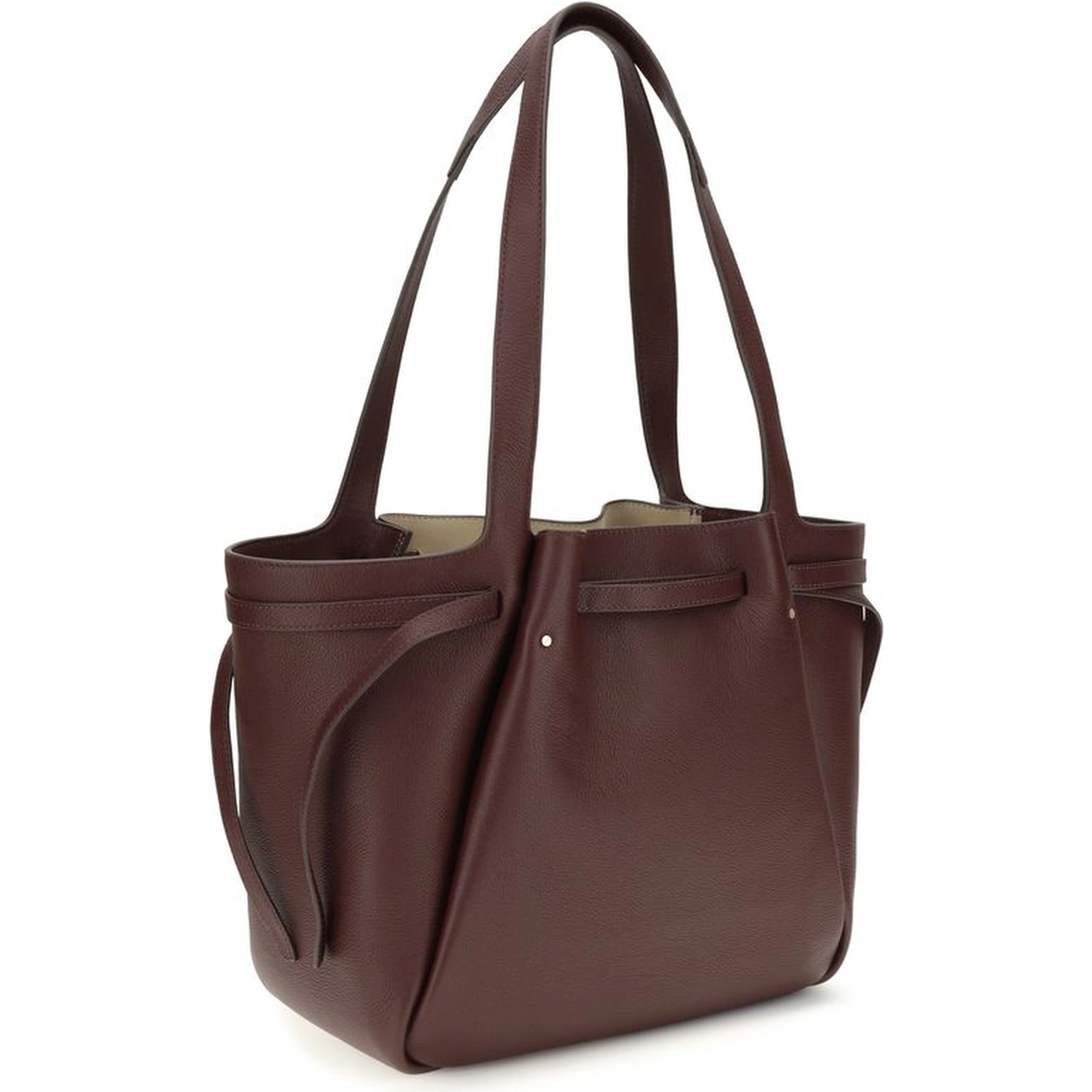 Bordeaux Leather Handbag