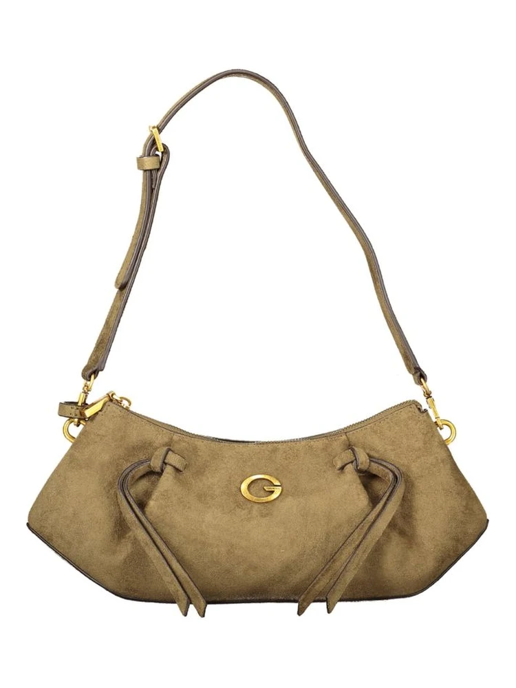 Green Polyester Womens Bag