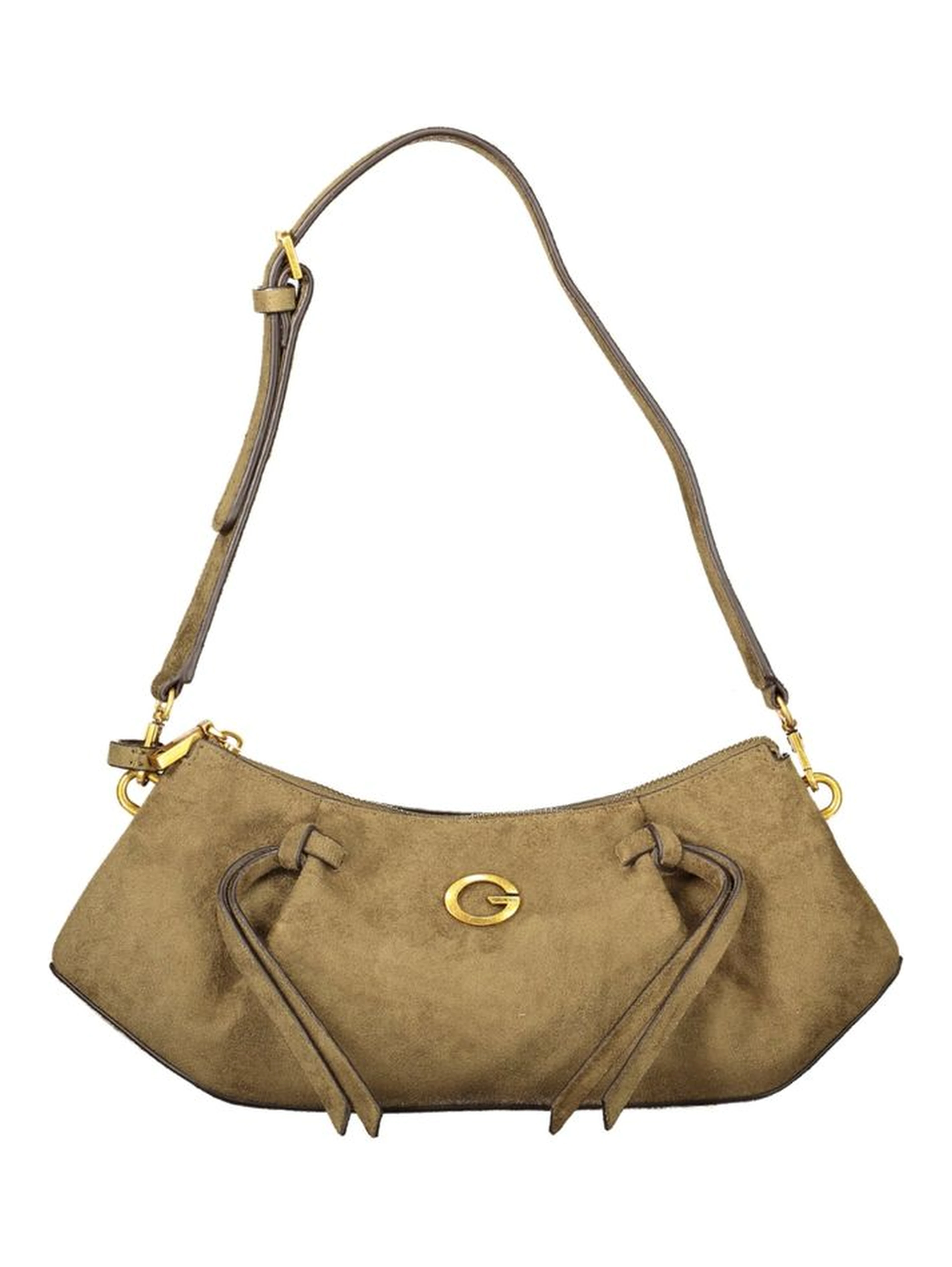 Green Polyester Womens Bag