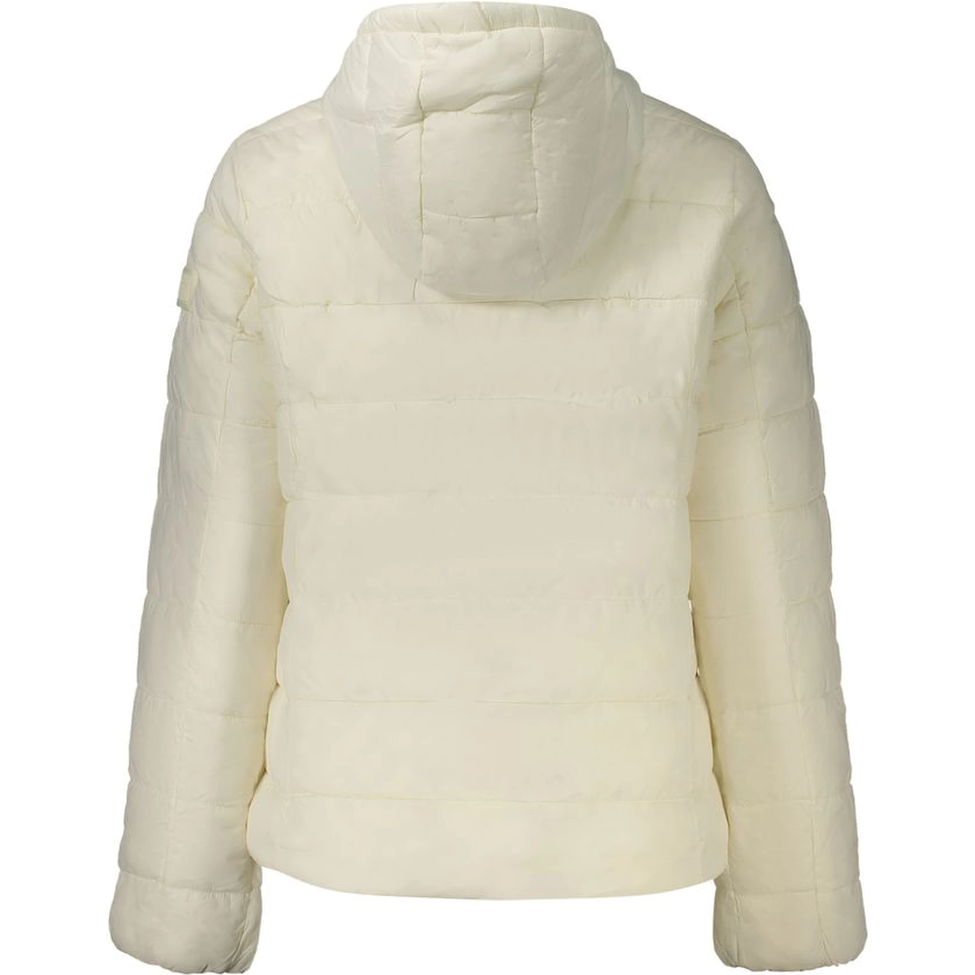 White Nylon Women's Jacket