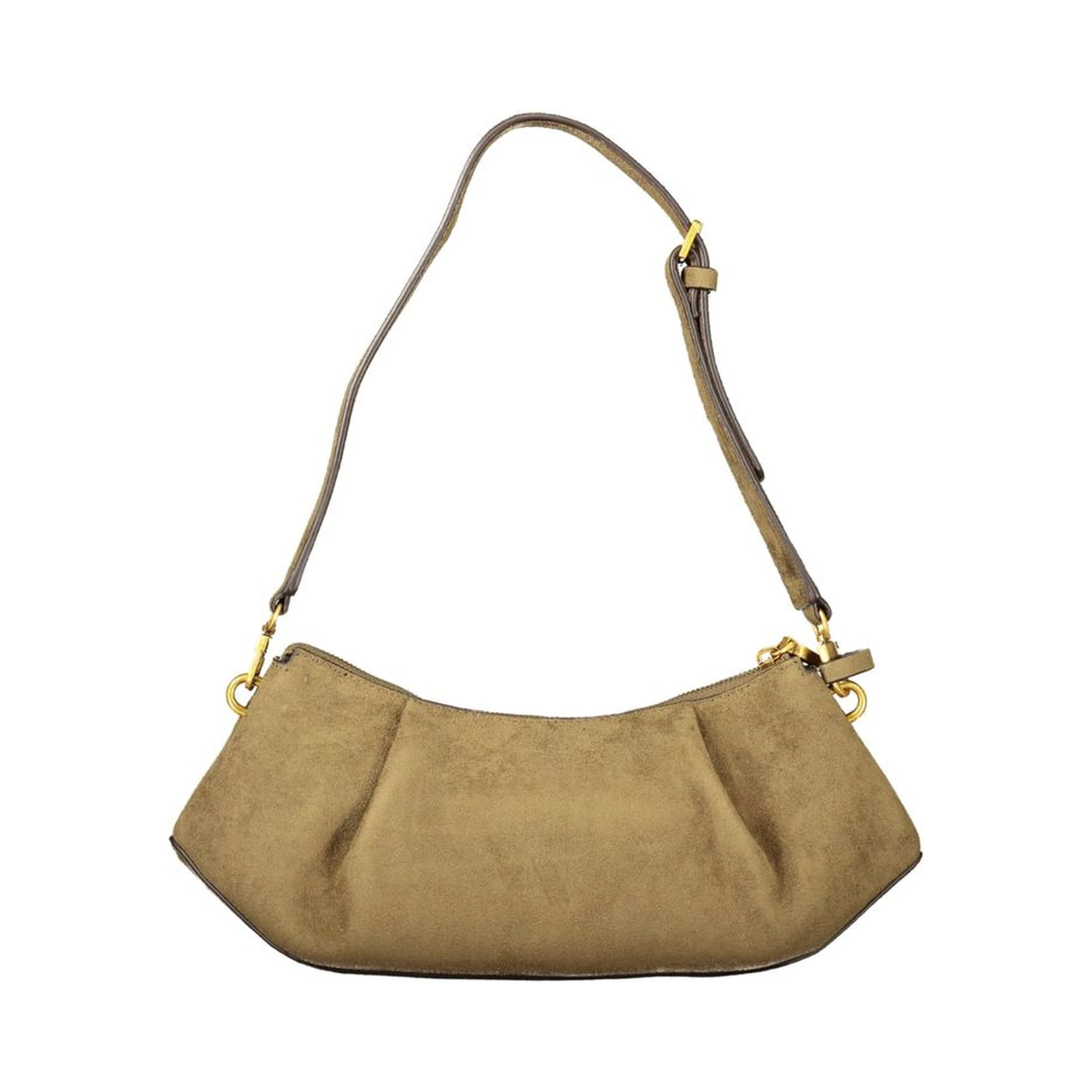 Green Polyester Womens Bag