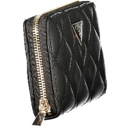 Nero Poliuretano Women's Wallet
