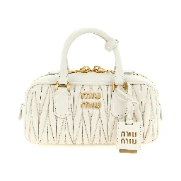 White Leather Handbag