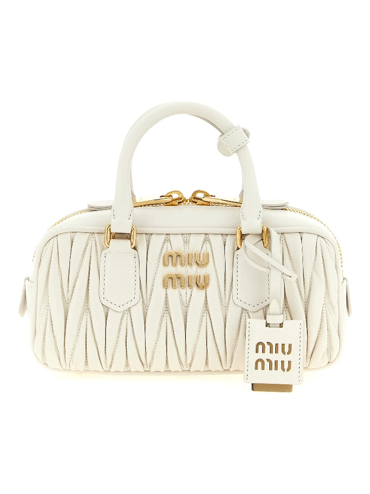 White Leather Handbag