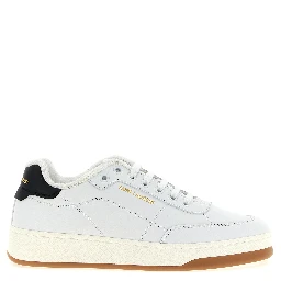 Bicolor Calfskin Low Top Sneakers