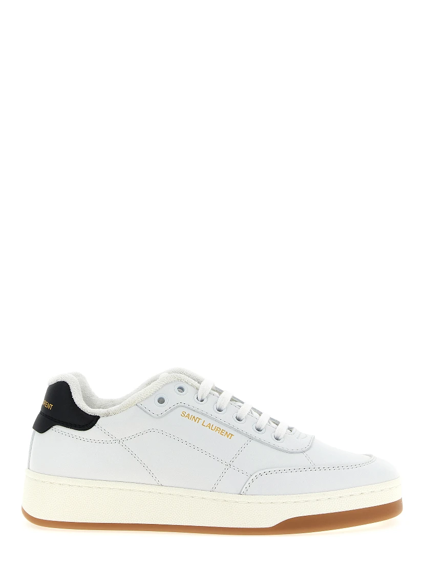 Bicolor Calfskin Low Top Sneakers