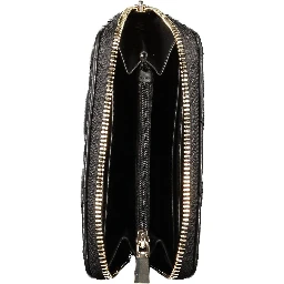 Nero Poliuretano Women's Wallet