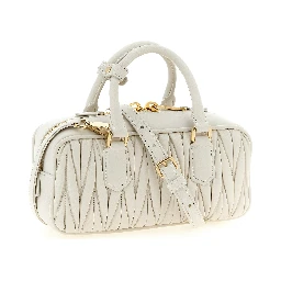 White Leather Handbag