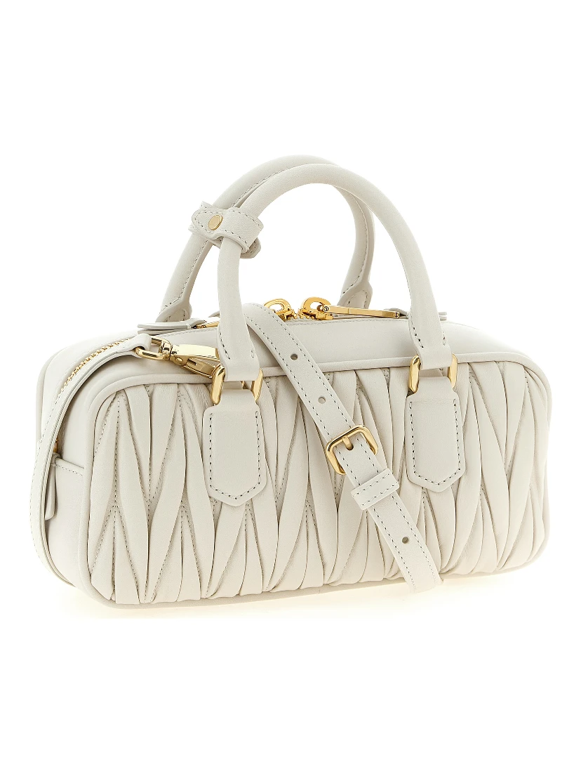 White Leather Handbag