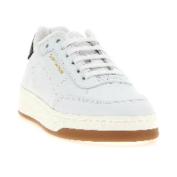 Bicolor Calfskin Low Top Sneakers