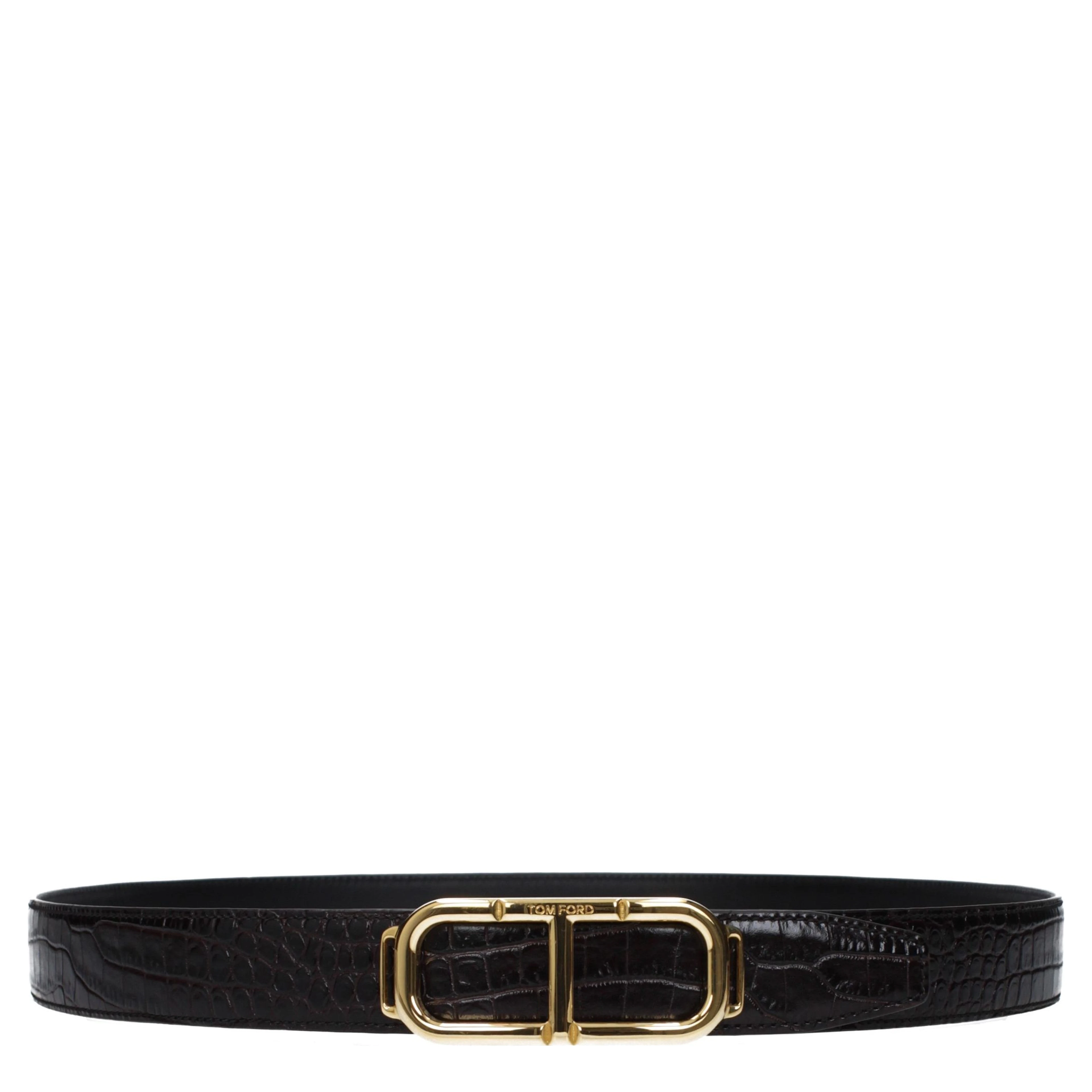 Brown Leather Regular Belt