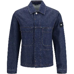 Blue Cotton Denim Jacket