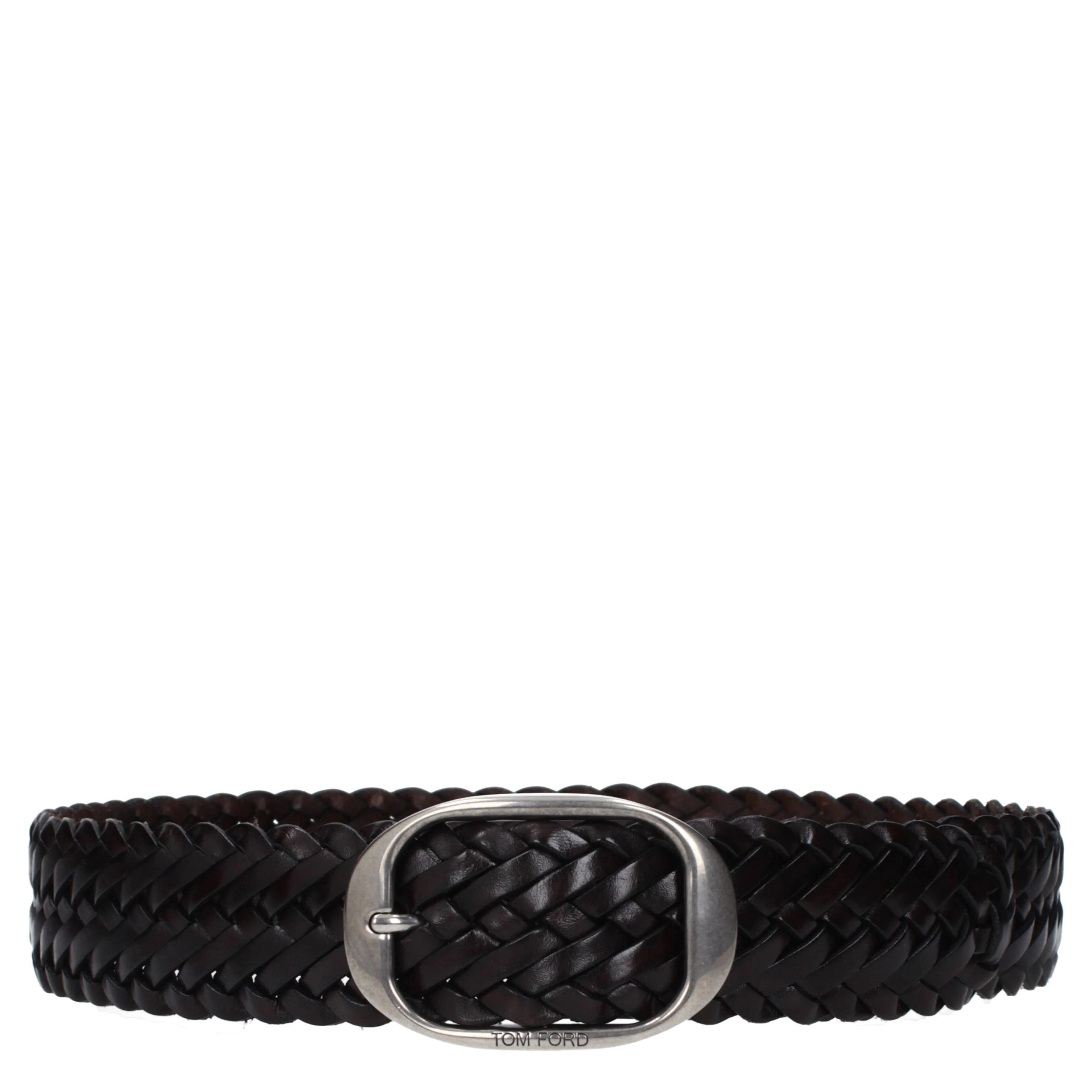 Brown Leather Regular Belt
