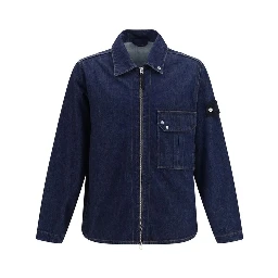 Blue Cotton Denim Jacket