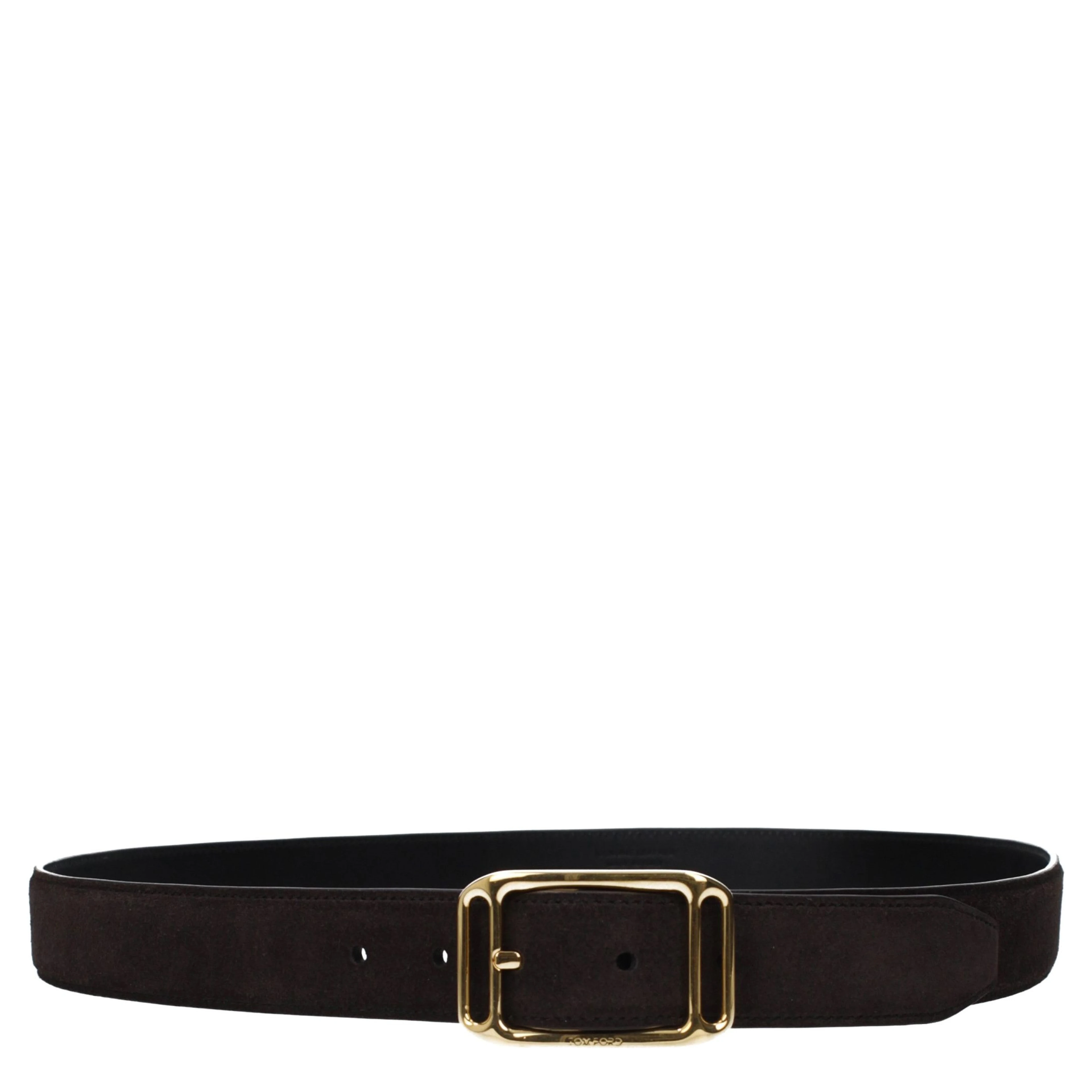 Brown Leather Regular Belt