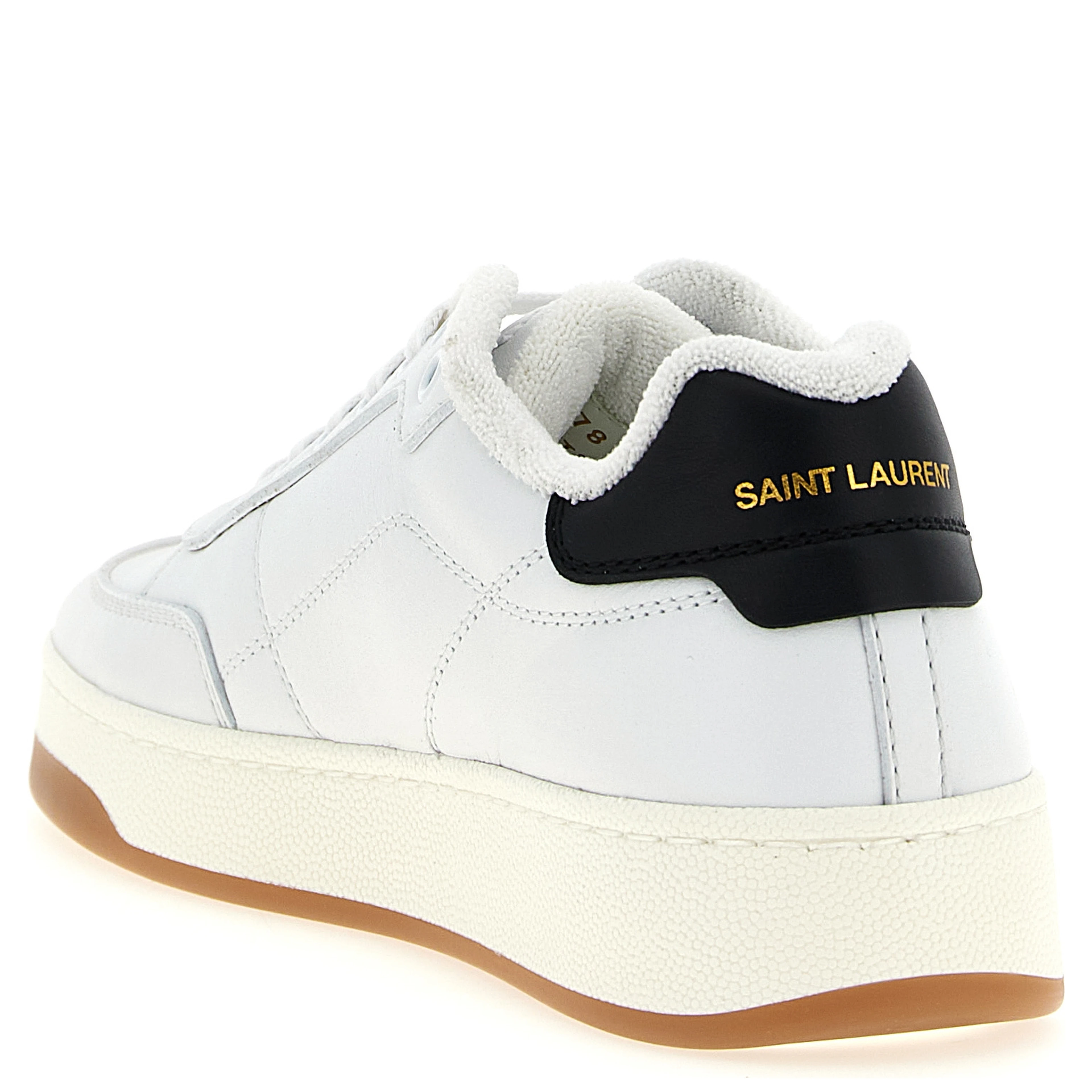 Bicolor Calfskin Low Top Sneakers