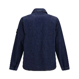 Blue Cotton Denim Jacket