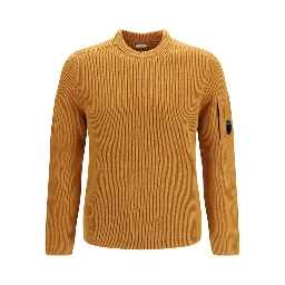 Orange Cotton Sweatshirt