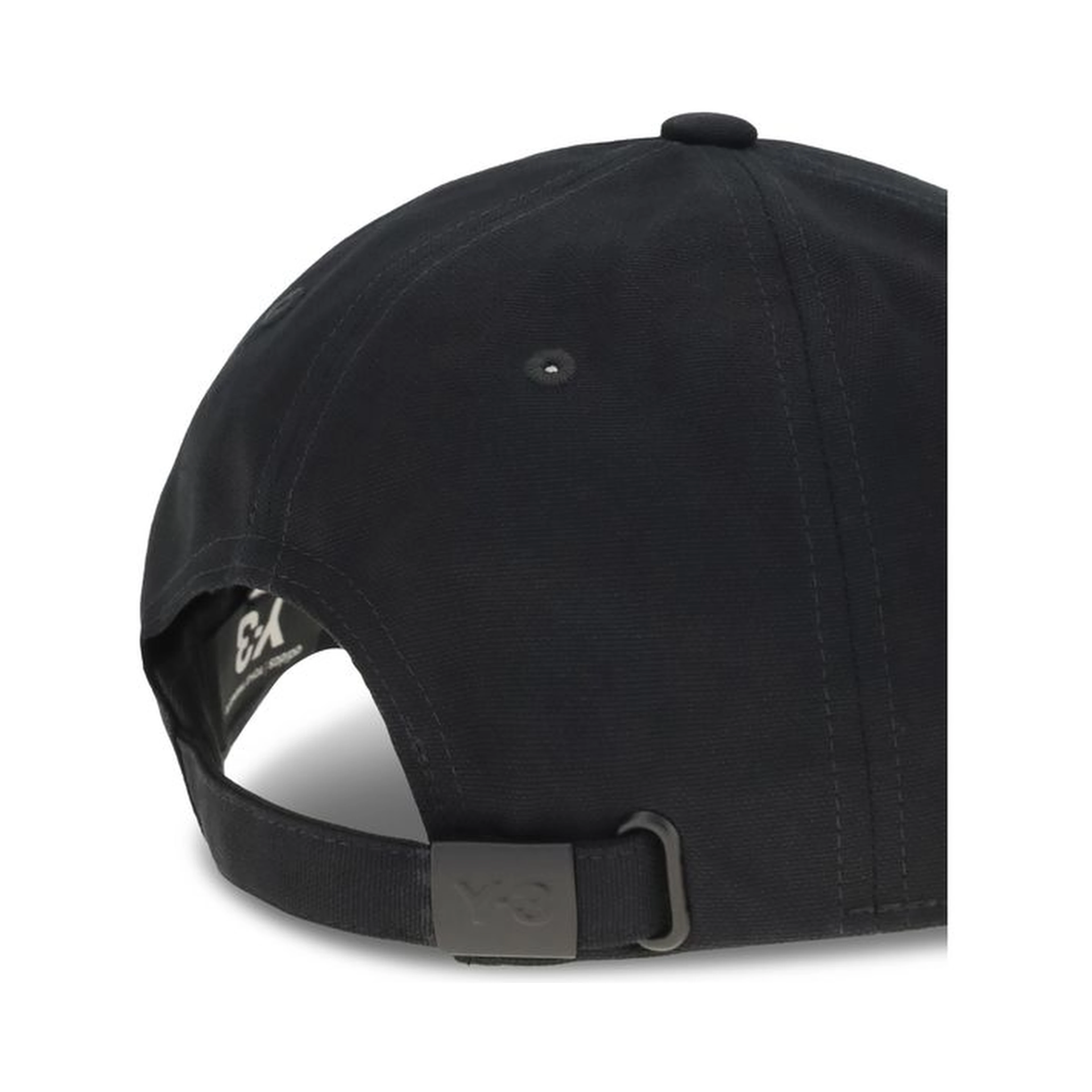 Black Cotton Cap (Baseball Hat)