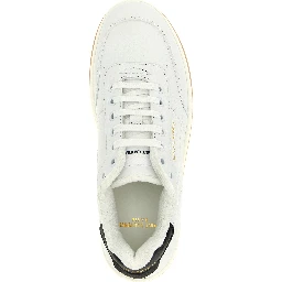 Bicolor Calfskin Low Top Sneakers