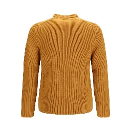 Orange Cotton Sweatshirt