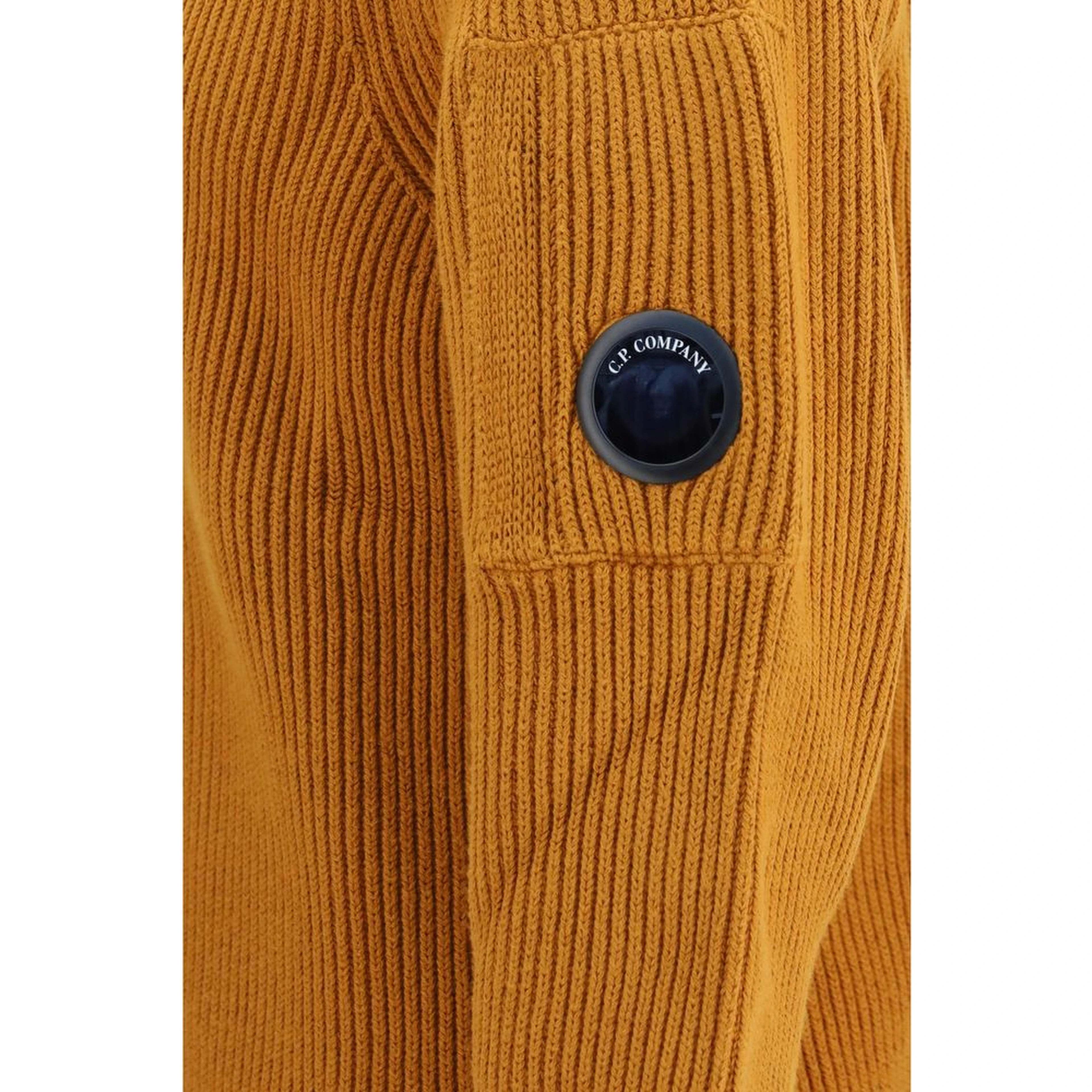 Orange Cotton Sweatshirt