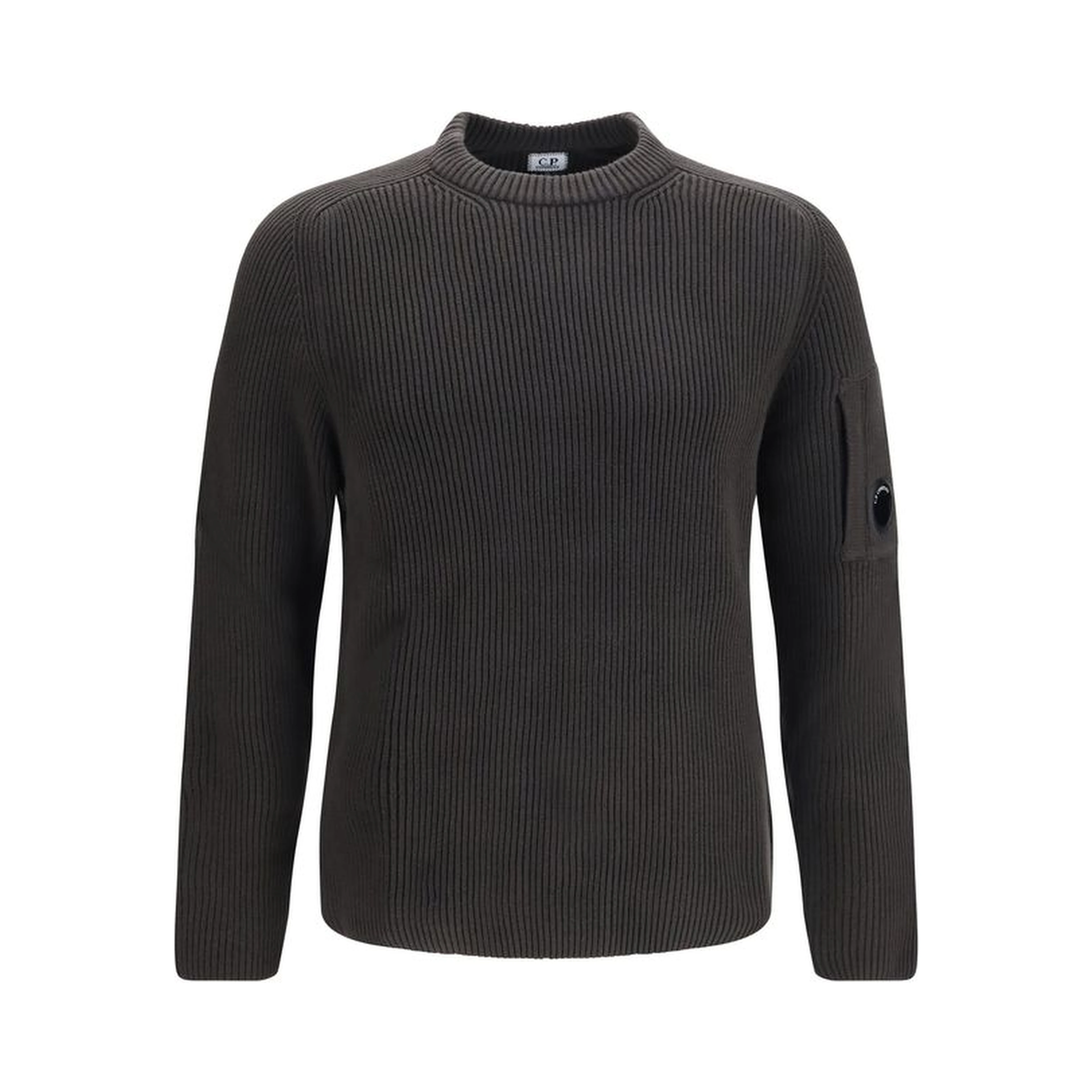 Brown Cotton Sweatshirt