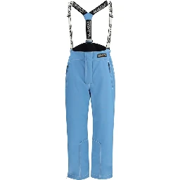 Blue Polyester Athletic Pants