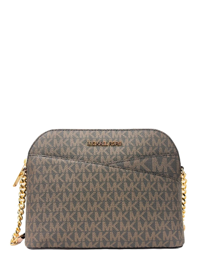Michael Kors Jet Set Medium X Dome PVC Crossbody Bag