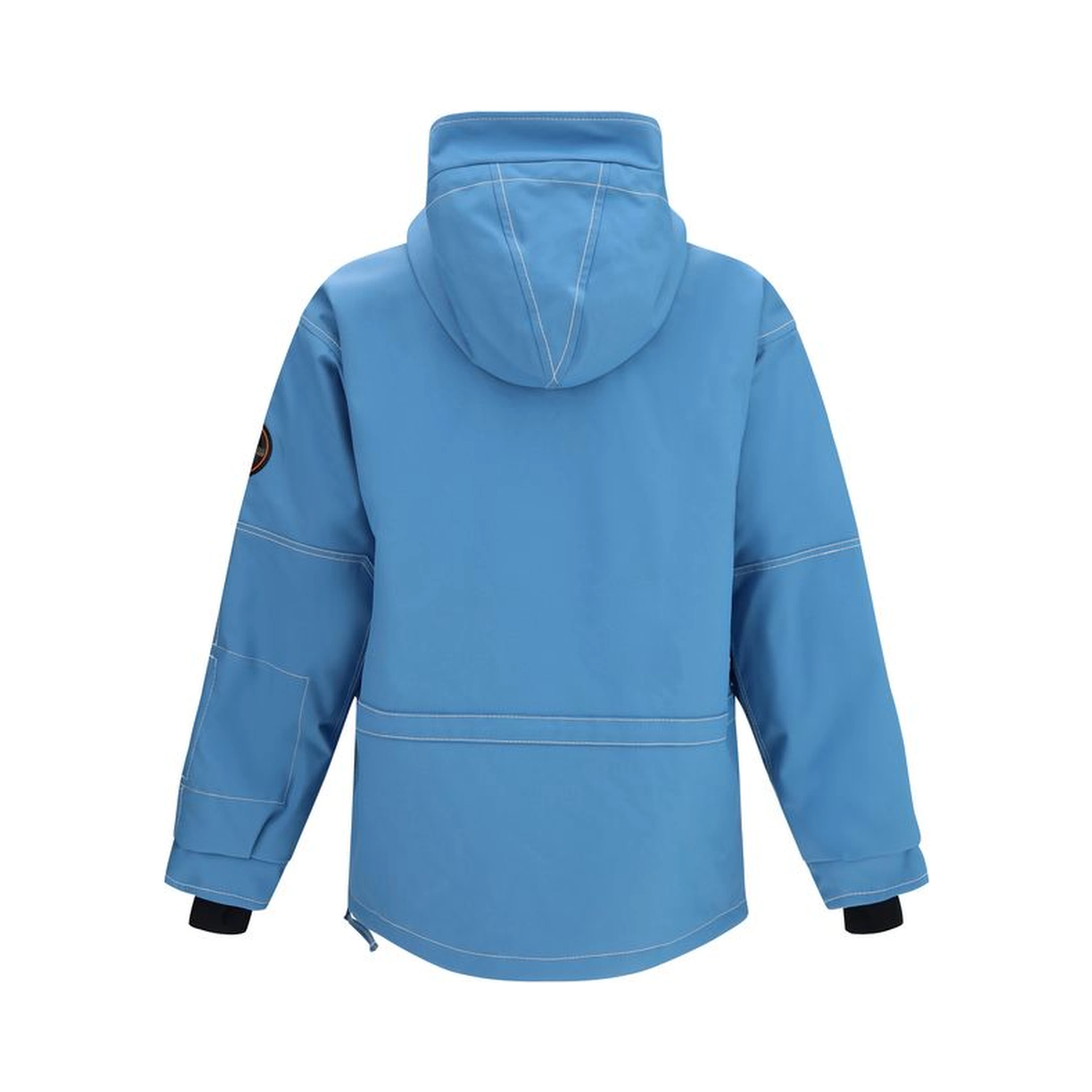 Blue Polyamide Shell Jacket
