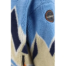 Blue Recycled Polyester Shell Jacket