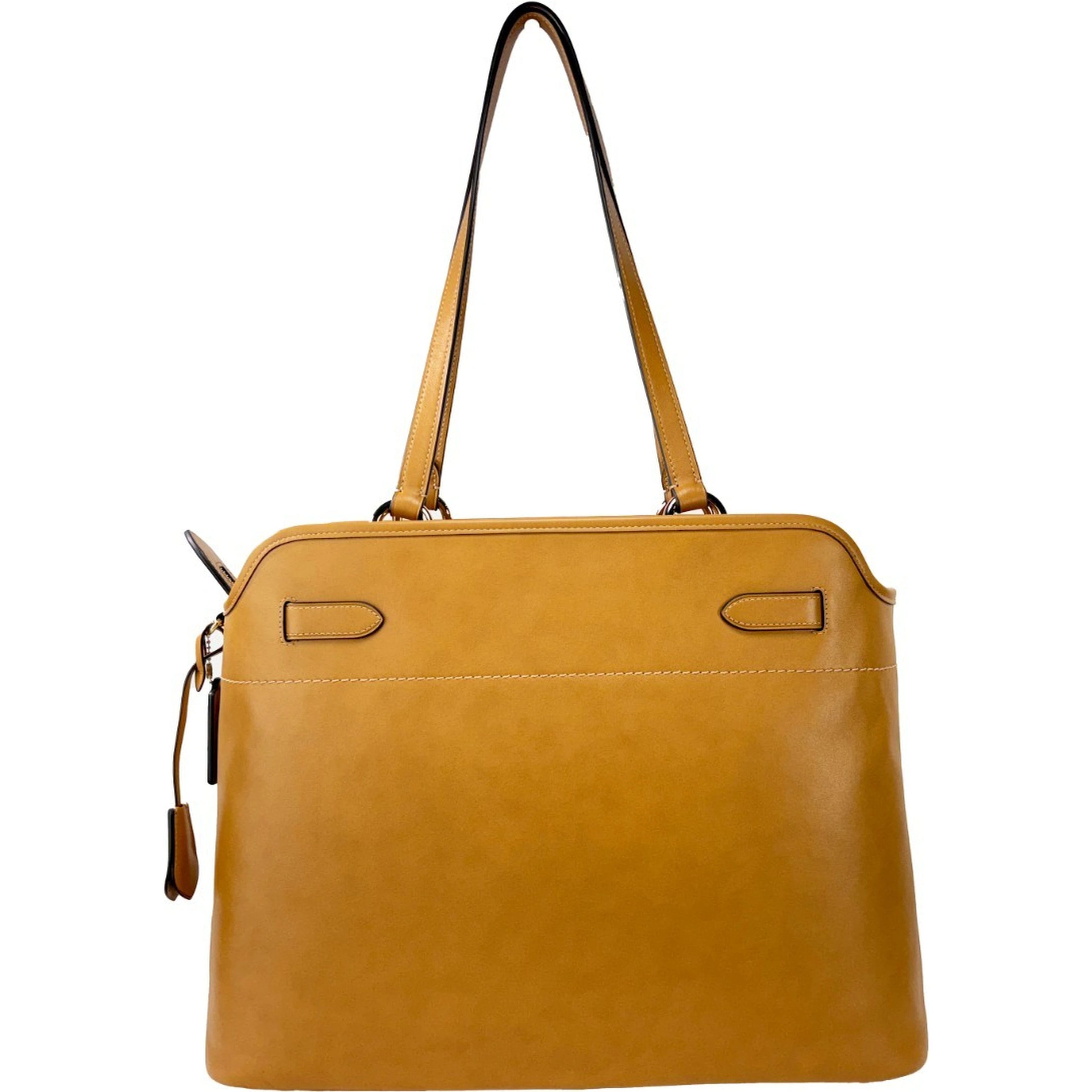 Coach Easton Brown Leather Tote Bag