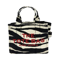Marc Jacobs The Tote Bag Medium Zebra Canvas Crossbody