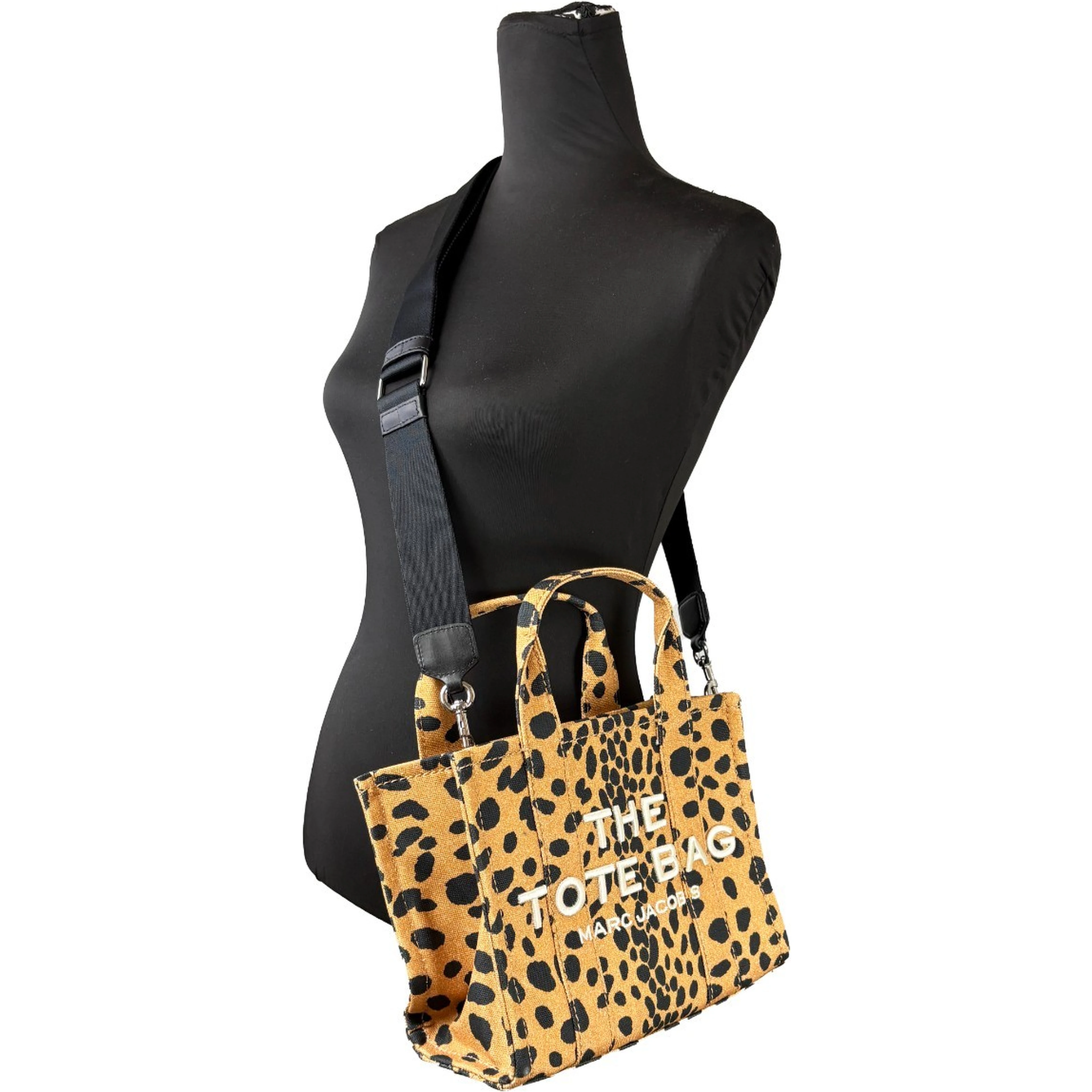 Marc Jacobs The Tote Bag Small Cheetah Canvas Crossbody